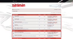 Desktop Screenshot of forum.dataman.com